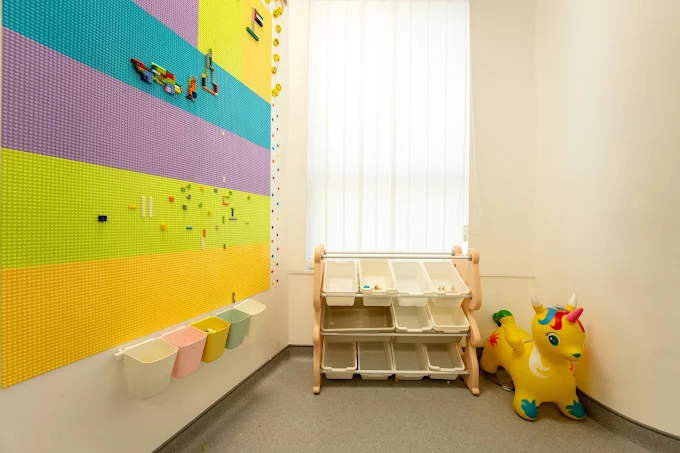 Family-friendly space at Sprouts Speech Center
